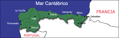 España Verde map