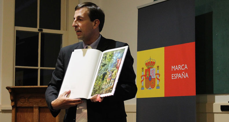 Don Vicente Mas, el presentador